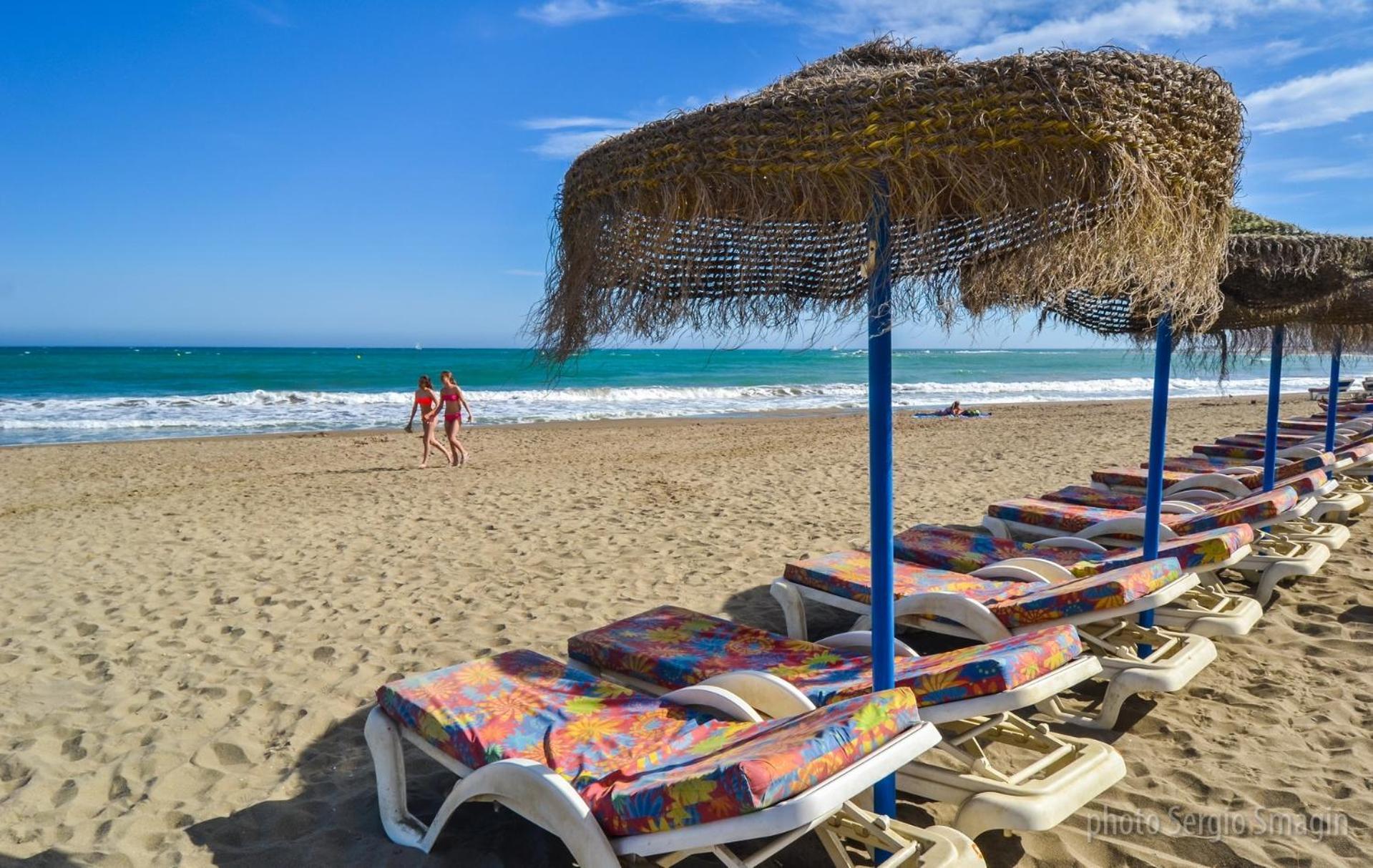 Benalbeach 1010 - Vista Al Mar - Piscina Todo El Ano - Primera Linea De Playa Benalmadena Ngoại thất bức ảnh