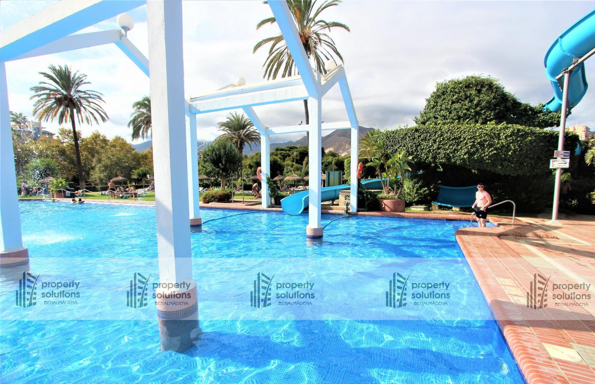 Benalbeach 1010 - Vista Al Mar - Piscina Todo El Ano - Primera Linea De Playa Benalmadena Ngoại thất bức ảnh