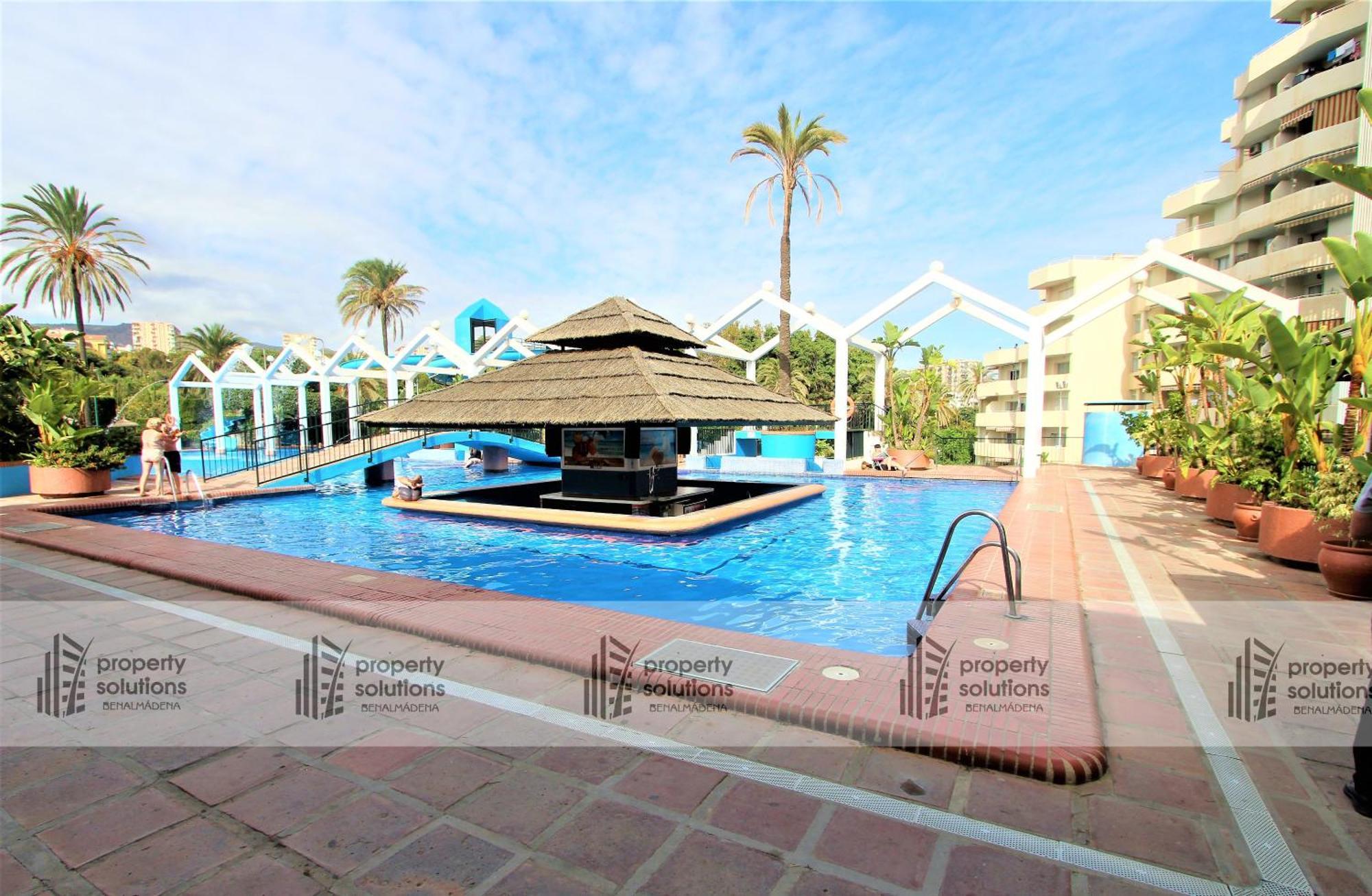 Benalbeach 1010 - Vista Al Mar - Piscina Todo El Ano - Primera Linea De Playa Benalmadena Ngoại thất bức ảnh